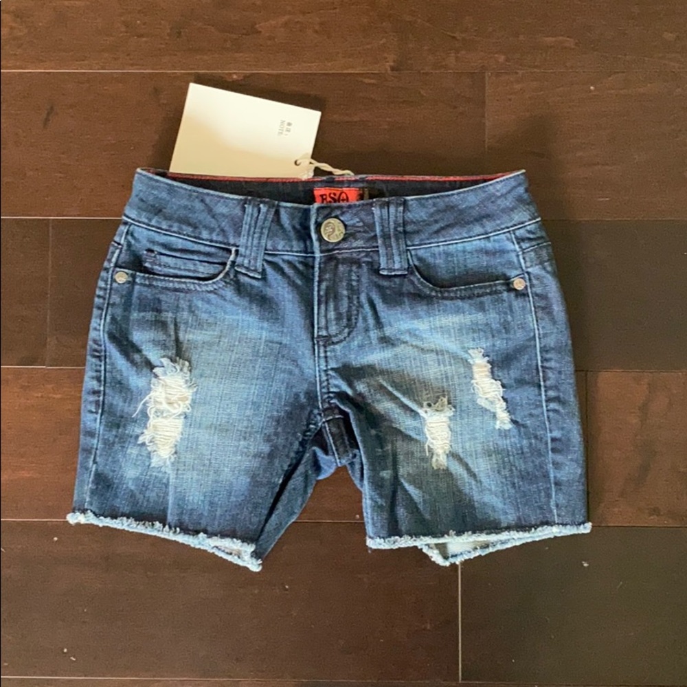 New Blue Denim Shorts